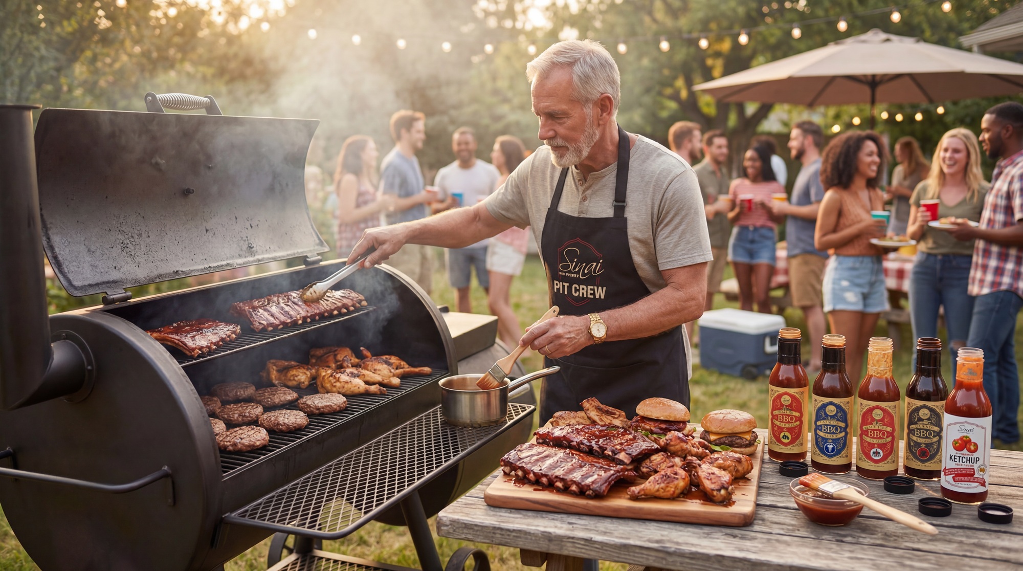 sinai gourmet barbecue grill master sauce