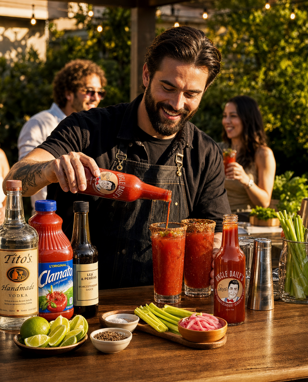 sinai gourmet uncle daily's hot sauce bloody caesar bloody mary