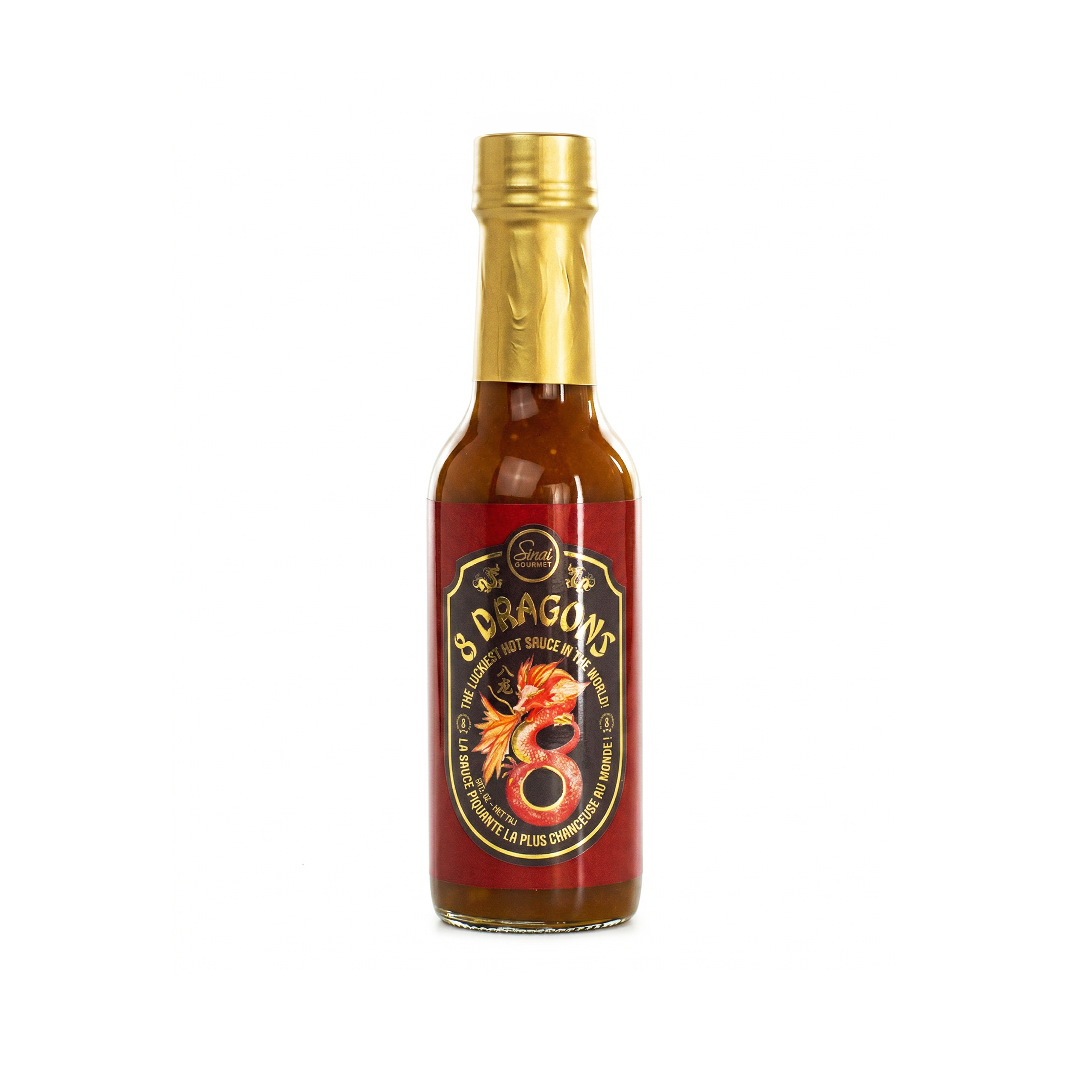 Sinai Gourmet 8 Dragons Asian inspired hot sauce Hot Ones Season 30